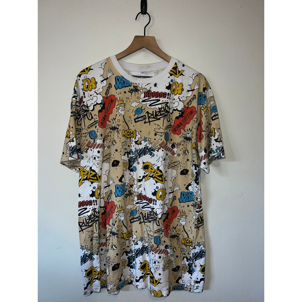 Screenshot Brand Shirt Rebel AOP All Over Print Word Sound Tee 3XL